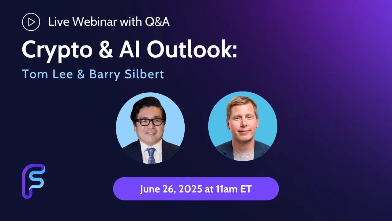 Crypto & AI Outlook with Tom Lee and Barry Silbert
